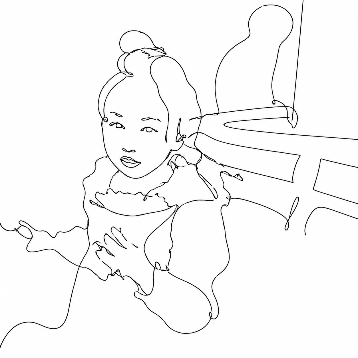 One-Line Gesture Redraw Template
