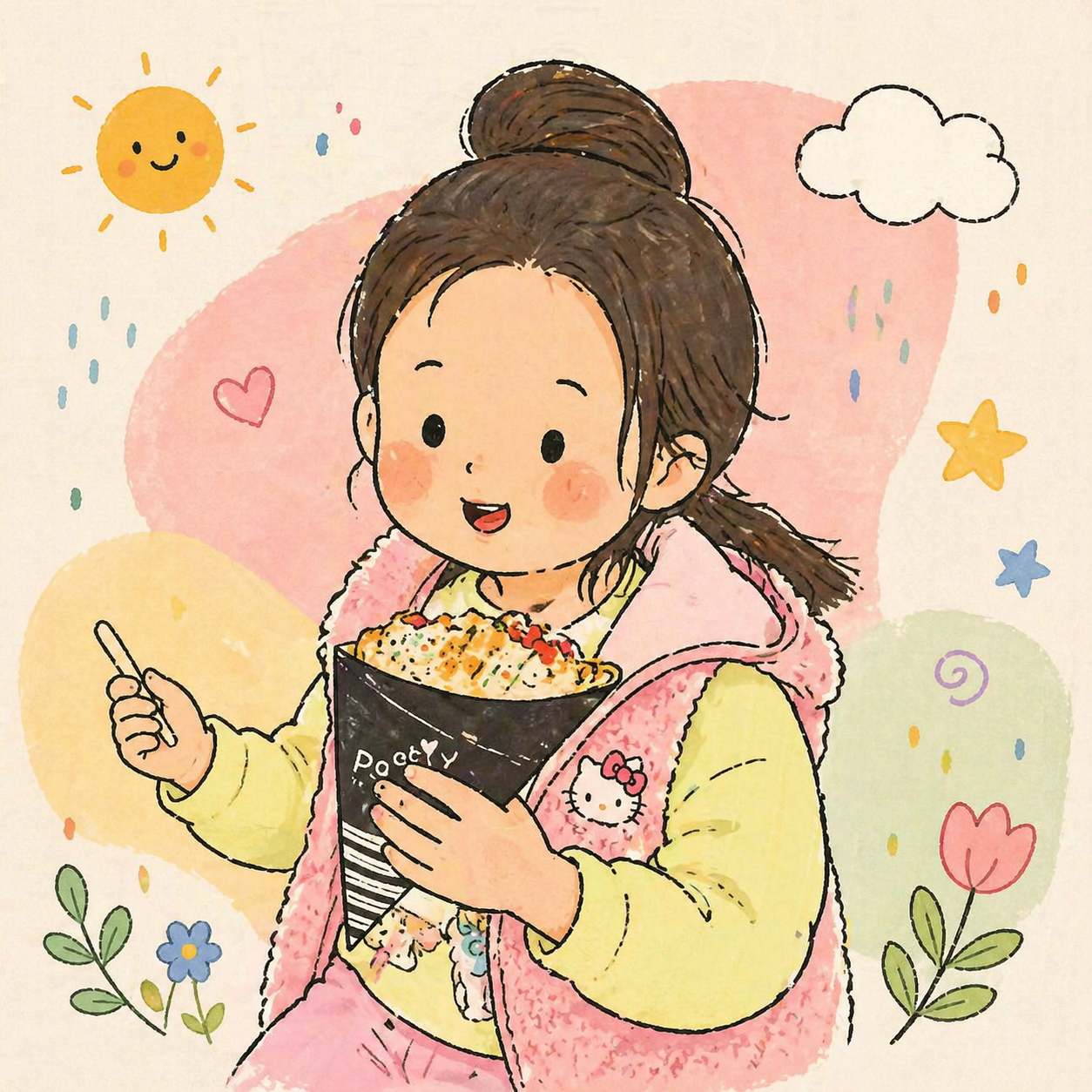 Whimsical Children's Book Redraw Template